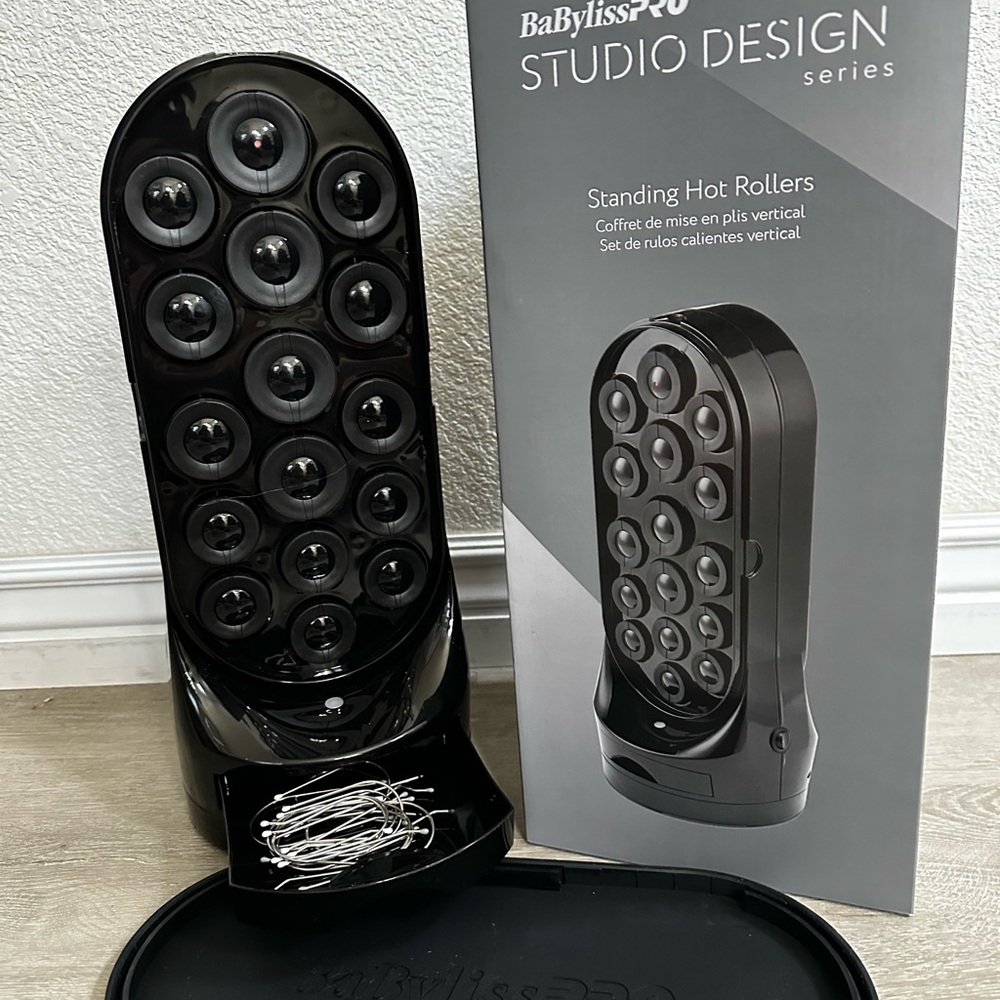 BaBylissPRO Black Standing Hot Rollers